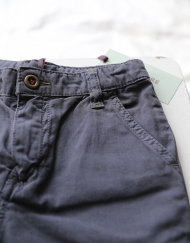 Mini A Ture - chino shorts CORNELIS ombre blue