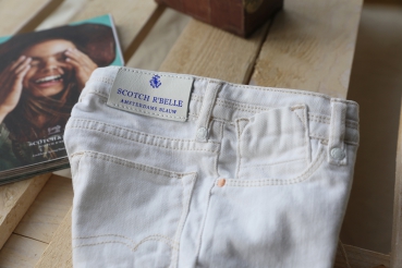 SCOTCH R'BELLE  - Jeans weiss "La Parisienne" Skinny