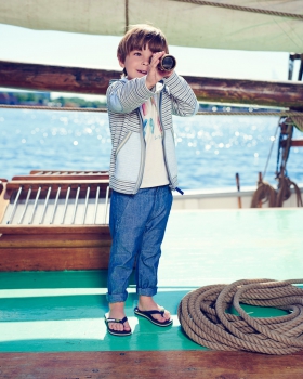 Mini A Ture - sweat hoodie Justinan antique white