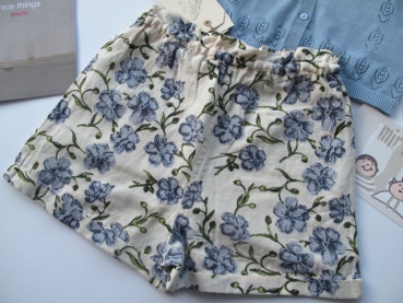 Nice Things Mini - Leinenshorts "Linen Flowers"