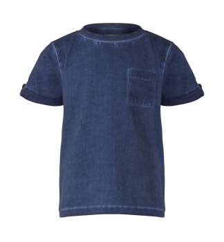 MINI A TURE - T-Shirt LUKE dunkelblau