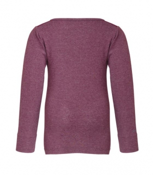 MINI A TURE - Basic Henley NICLAS in bordeaux