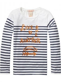 SCOTCH R'BELLE  - Longsleeve mit Marinestreifen