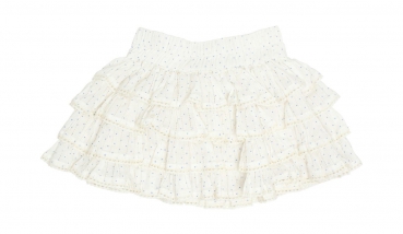 MINI A TURE - Rock HARPA vanille mit blauen Dots