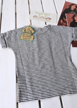 Scotch Shrunk - tee with dropped shoulder styling and artwork