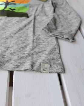Scotch Shrunk - longsleeve basice tee with chest artwork