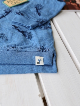 Scotch Shrunk - reversible bonded crew neck sweat