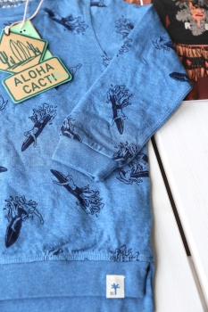 Scotch Shrunk - reversible bonded crew neck sweat