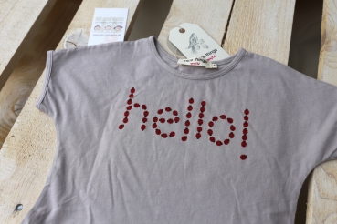 nice things mini - "hello" dress