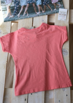 nice things mini - "Hello" t-shirt ladybugs