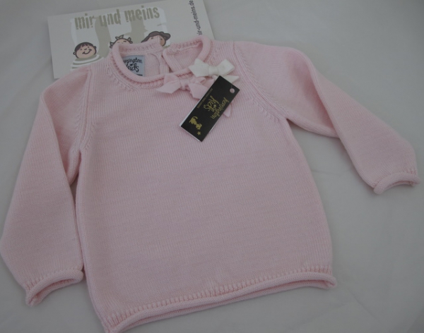 KENSINGTON KIDS   Merino-Pullover mit Schleifchen