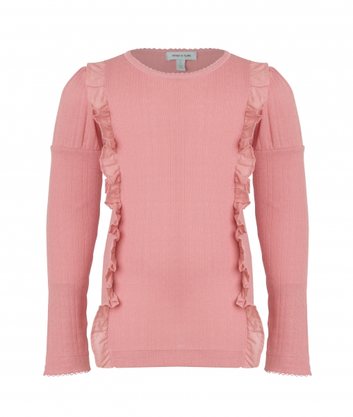 MINI A TURE  -  EFFIE Langarmshirt mit Rüschen
