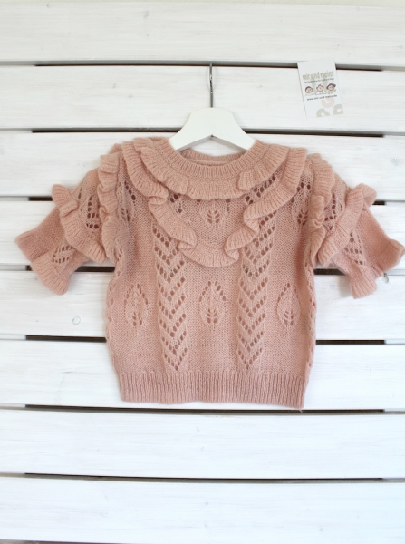 LONGLIVETHEQUEEN -  ruffle sweater