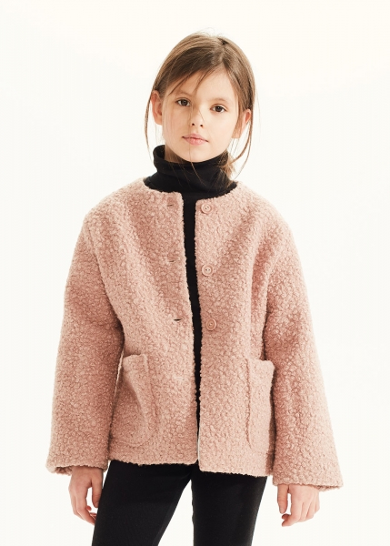 kids on the moon - pink moss jacket