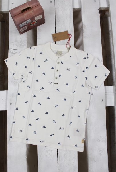 Scotch Shrunk - polo tee with allover print