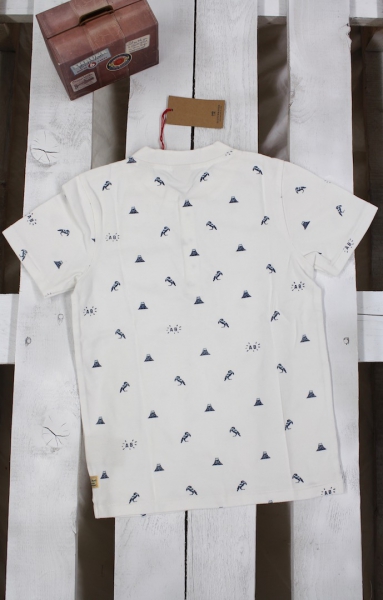 Scotch Shrunk - polo tee with allover print
