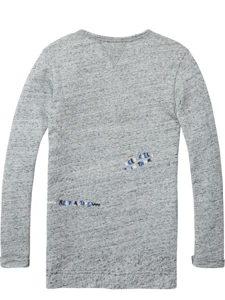 Scotch Shrunk - survival of the fittest longer length l/s tee