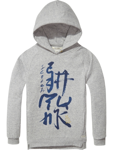 SCOTCH SHRUNK  - Hoodie in grau mit Print