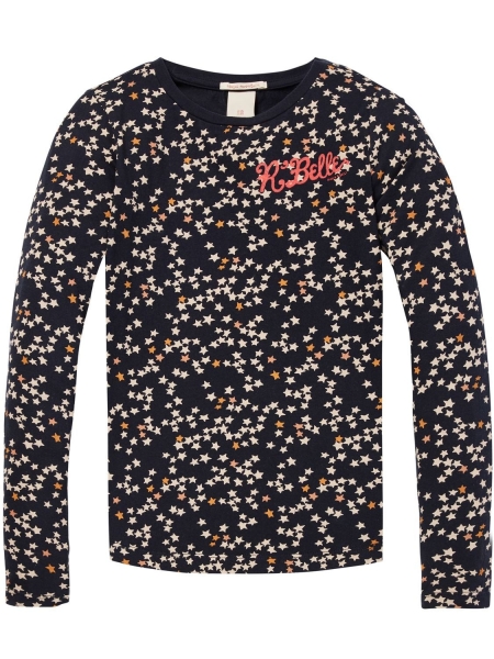 Scotch R'Belle - longsleeve tee with all over print