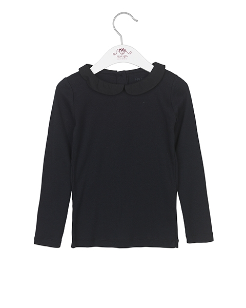 Noa Noa miniature -  Longsleeve mit Bubikragen black