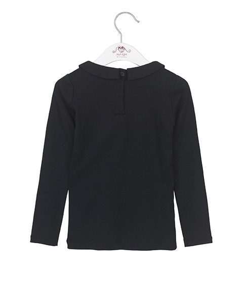 Noa Noa miniature -  Longsleeve mit Bubikragen black