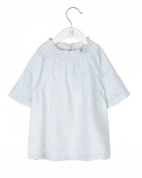 Noa Noa miniature -  Bluse / Tunika mit Lochmuster