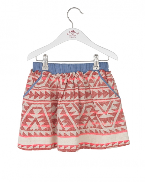 noa noa miniature - jacquard skirt