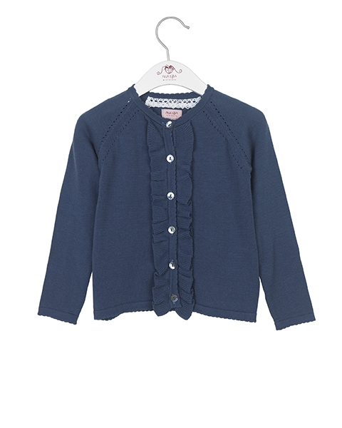 noa noa miniature - cardigan with frills