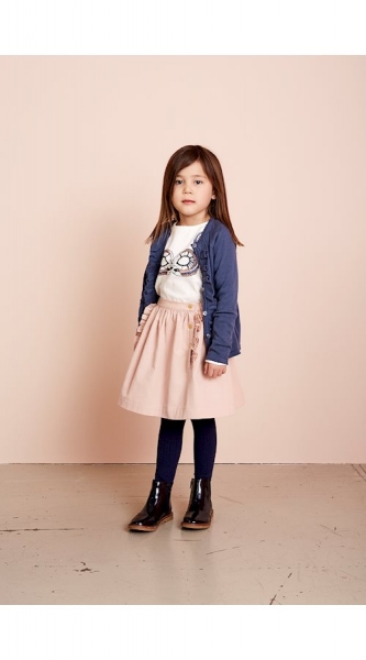 noa noa miniature - cardigan with frills