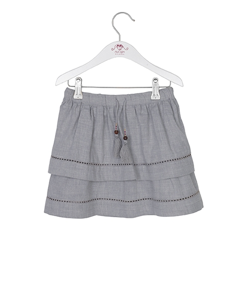 noa noa miniature - double layered skirt