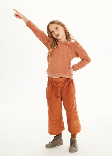 kids on the moon - cord culottes ginger