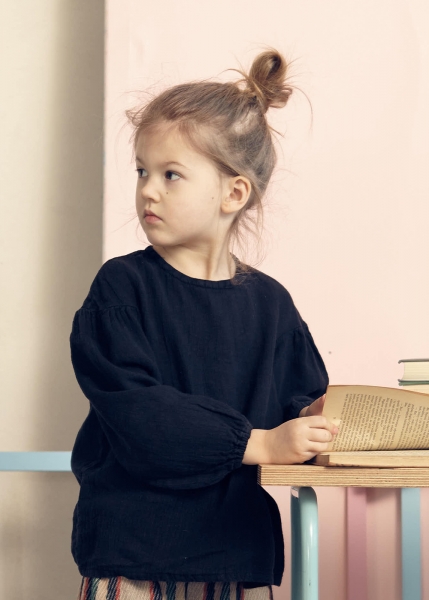 kids on the moon - OPHELIA black blouse