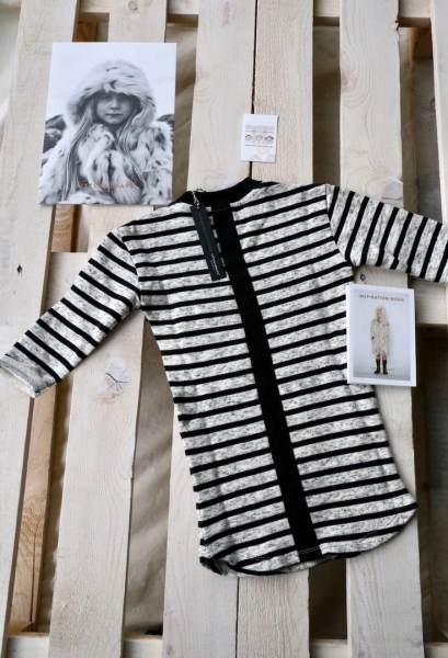 little10days - dress stripes