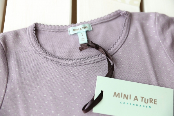 MINI A TURE - longsleeve ELI dusty lavender