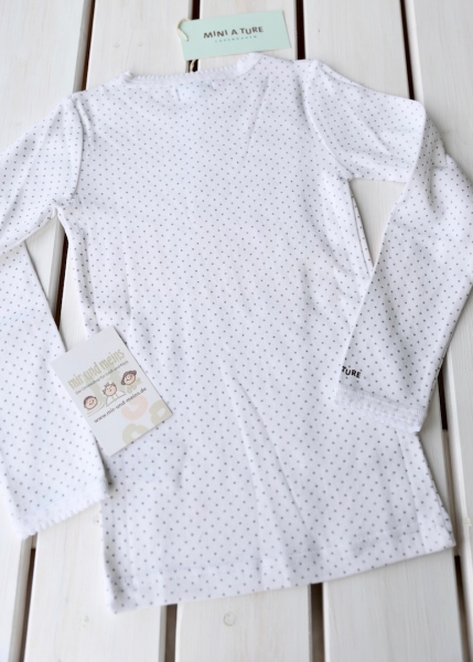 MINI A TURE - longsleeve ELI white