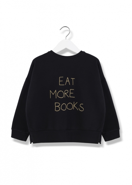 kids on the moon - sweatshirt black