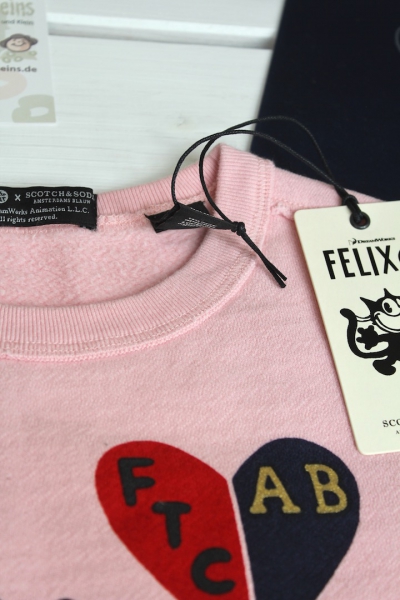 Scotch R'Belle - Felix the Cat sweatshirt rose