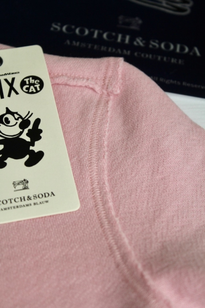 Scotch R'Belle - Felix the Cat sweatshirt rose