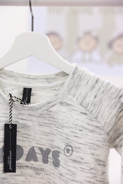 little10days - Frottee Logo Sweatshirt