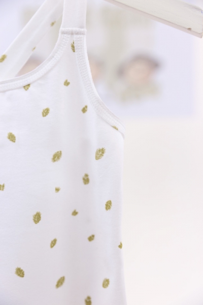 little10days - Top TankTop gold leaf