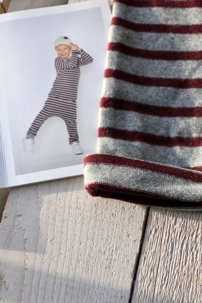 little10days - suave jogger stripe