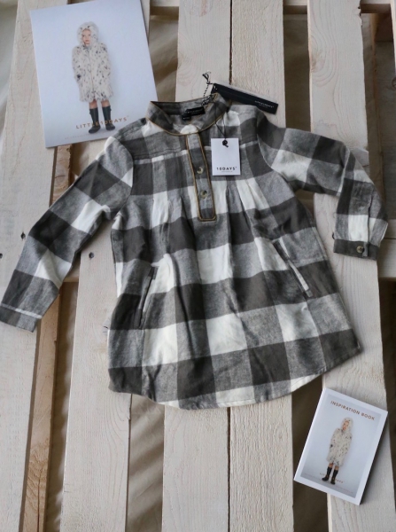 little10days - blouse dress check