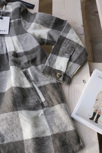 little10days - blouse dress check