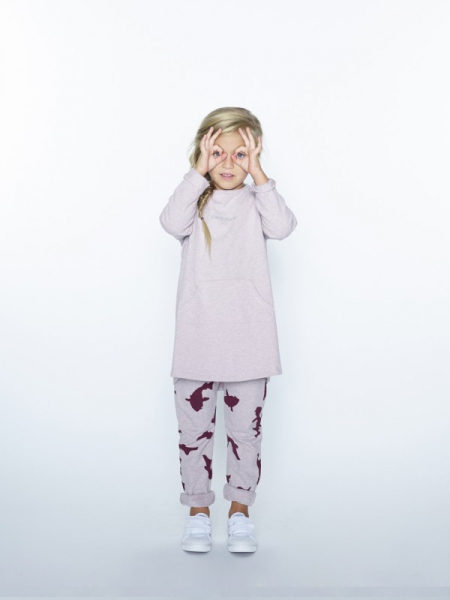 little10days - kangaroo dress pink