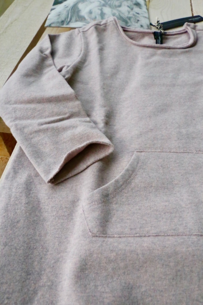 little10days - kangaroo dress pink