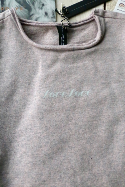 little10days - kangaroo dress pink