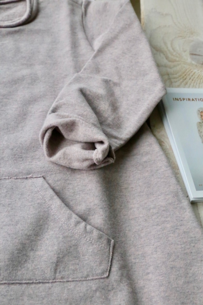 little10days - kangaroo dress pink