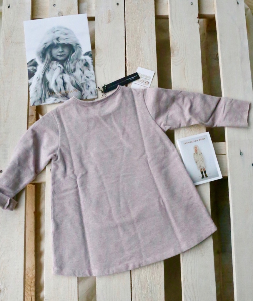 little10days - kangaroo dress pink