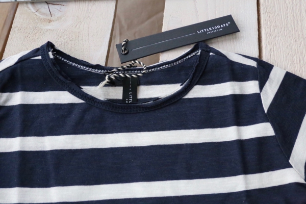 little10days - Longsleeve mit Streifen und Print