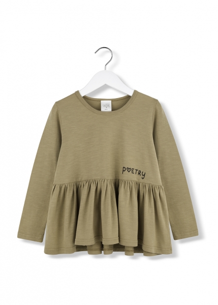 kids on the moon - poetry cookie blouse